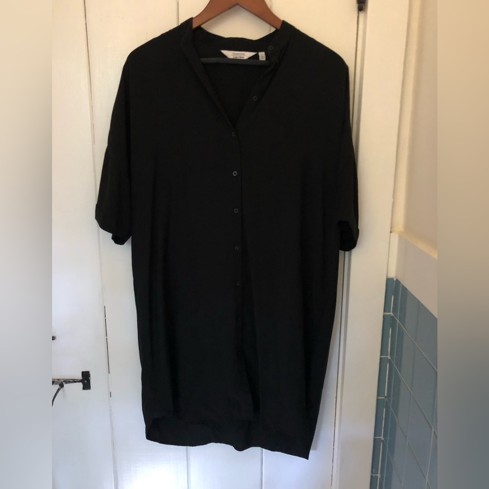 Stockholm Alelier X & Other Stories casual black dress tunic